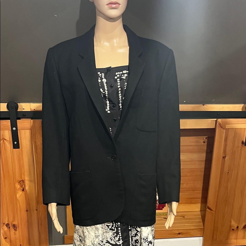 Vintage Album by Kenzo Blazer 100% Wool Made in France